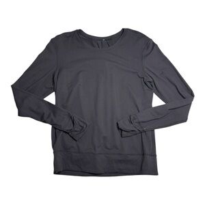 Lululemon Black Rush Hour Long Sleeve Athletic Top Size 10